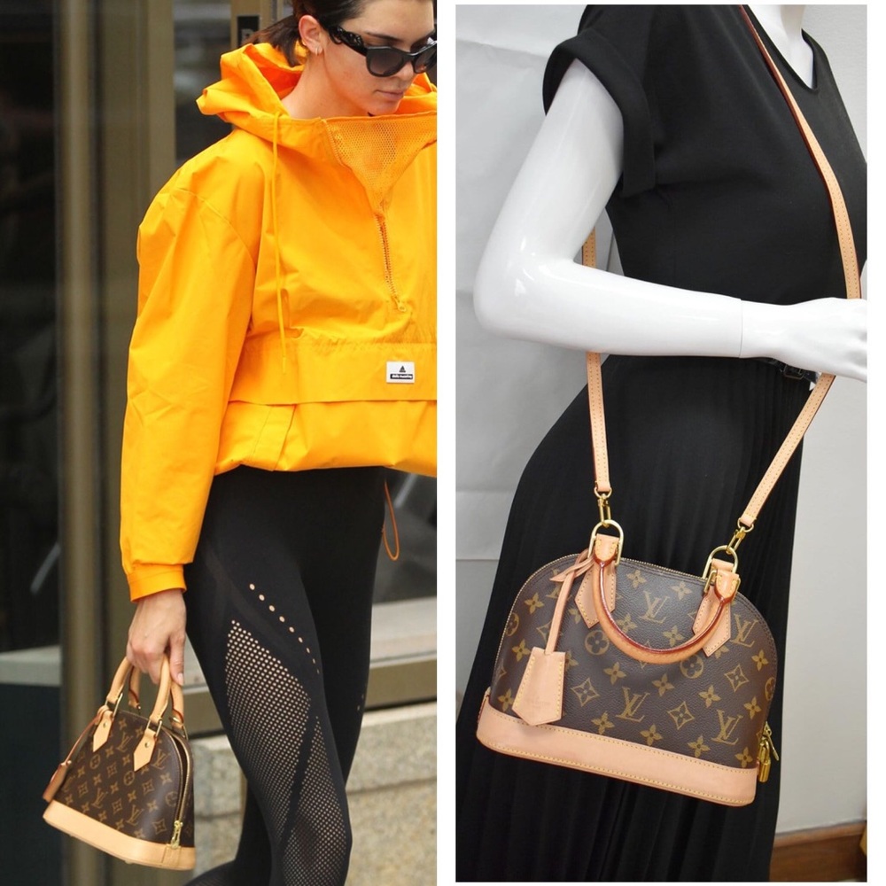 💎 authentic crossbody louis vuitton alma bb